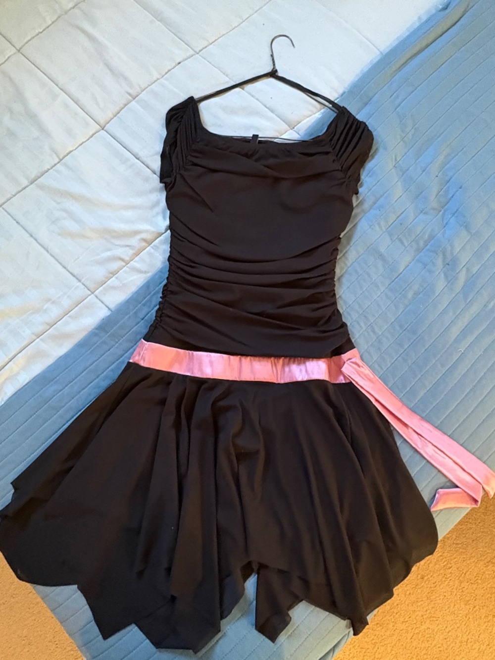 Juniors Black Party Dress
